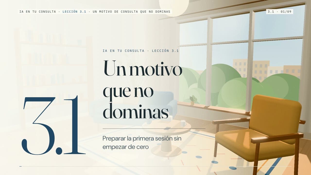 Lección 3.1 del curso